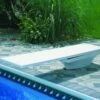 75747 | 6ft Frontier III Diving Board + Flyte Deck Stand - White
