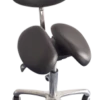 AFSPSSADBR/BLK | Split Seat Saddle Stool
