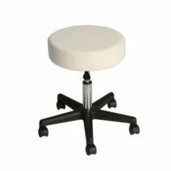 AFSTL/W | Rolling Stool - White