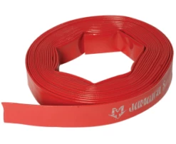 BW050R | 50’ Backwash Hose Deluxe (red) 38mm Diameter