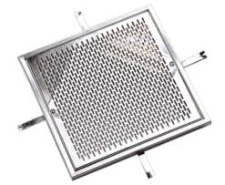 CK3618M | 500 X 500 X 1.5mm Main Drain Grille & Frame Only - 81m³/hr (0.3m/s) 136m³/hr (0.5m/s)