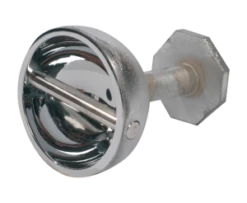 CK44 | Chrome/brass Cup Anchor Fixing With Bar