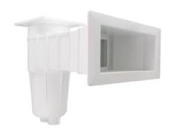 HD1001SLS | Complete Skimmer With Wide Angle Extension Throat - Liner Pools