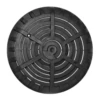 HD33C+B | 6” Main Drain With Anti-vortex Grille - Black -pool supplies sale HD33C B HD33C B 236744 hd33cb 33185 46