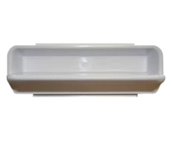 HD7W | Recessed Wall Treads - White ABS (each)