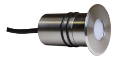 PU2MLP | Mini LED RGBW Light 1.5" Push Fit C/w 20m 5 Core Cable - Concrete Pools