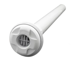 ZHD53LT | 1.5” Eyeball Inlet C/w Plumbed Pipe (approx 550mm/22” Long)